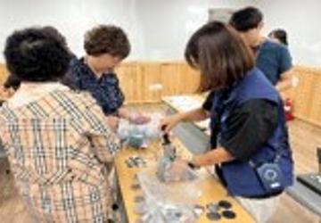 꽃 담은 거울(압화거울 만들기)