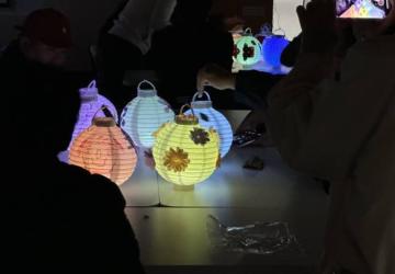 (산림교육)ECO한지전등갓 만들기