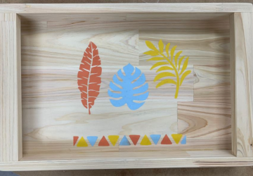 우드트레이(스텐실)