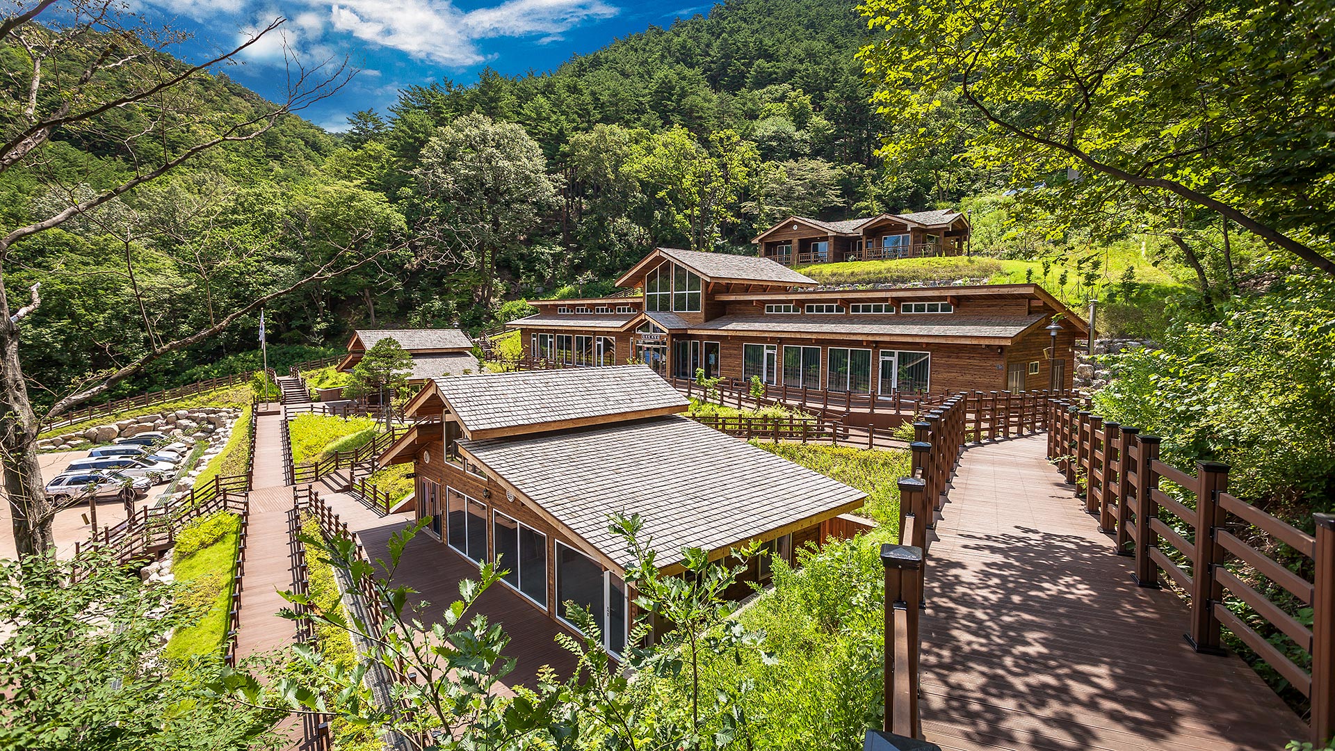 국립대관령치유의숲 전경